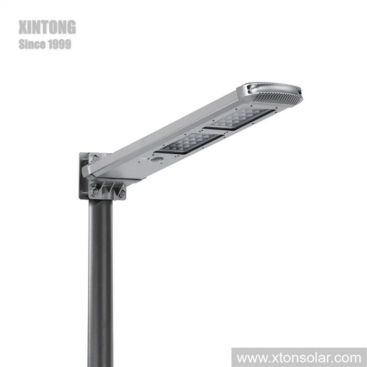 Hợp kim nhôm 20W IP65 Tích hợp đèn LED năng lượng mặt trời ngoài trời